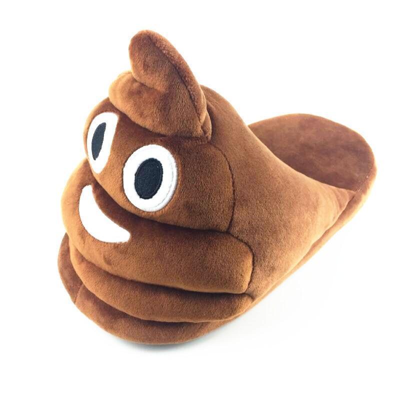 Poop Emoji Slippers Little Style Shop