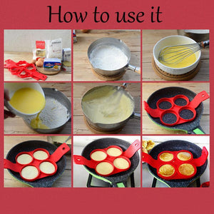 Easy Pancake Nonstick Molds