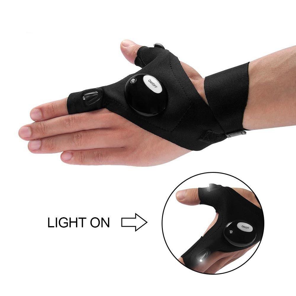 LED Flashlight Gloves