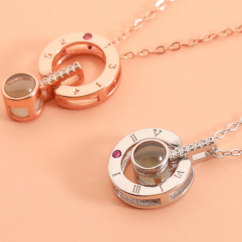 Languages Projection Love Necklace