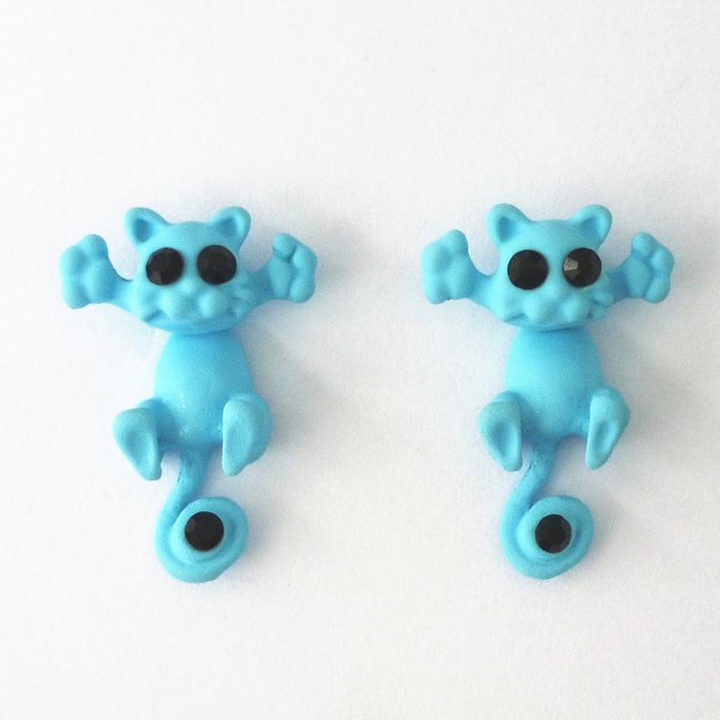 Trap Cat Stud Earrings