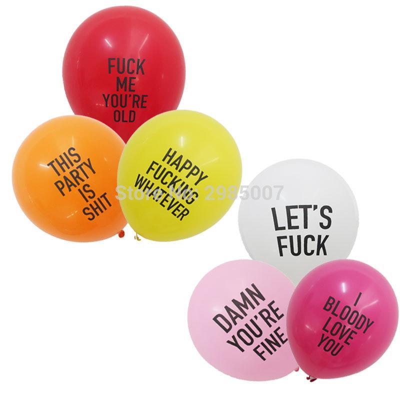 Funny Whatever Balloons