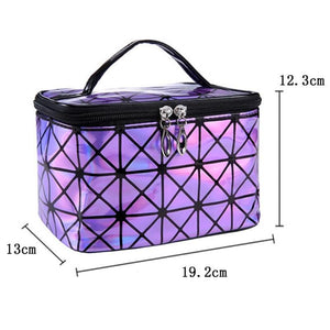 Shiny Cosmetic Glam Bag