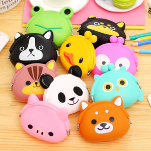 Animal Sili-Coin Purse