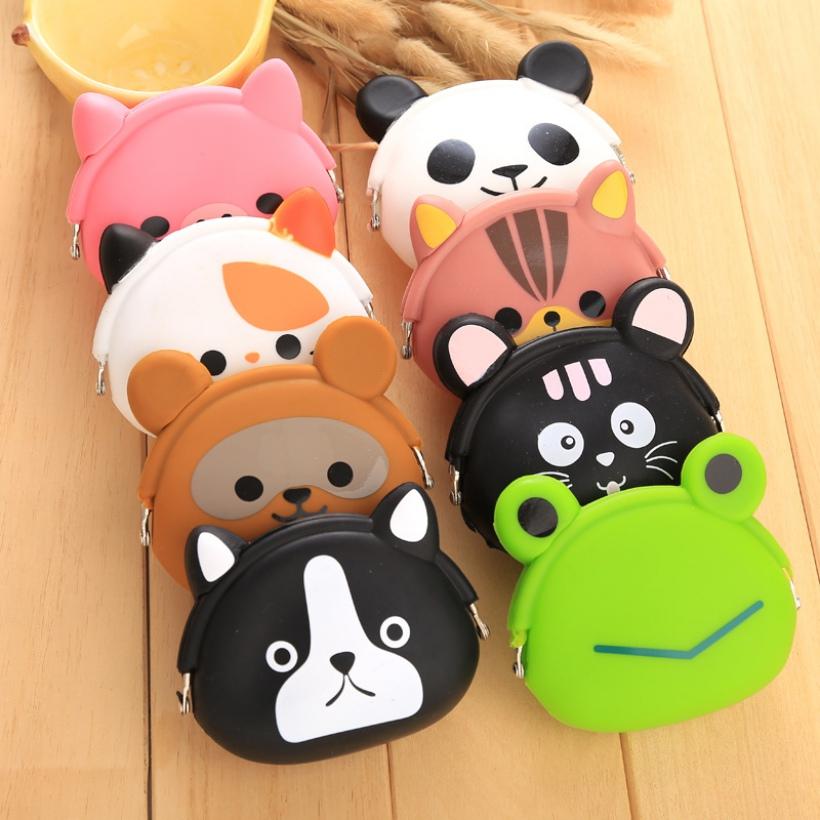 Animal Sili-Coin Purse