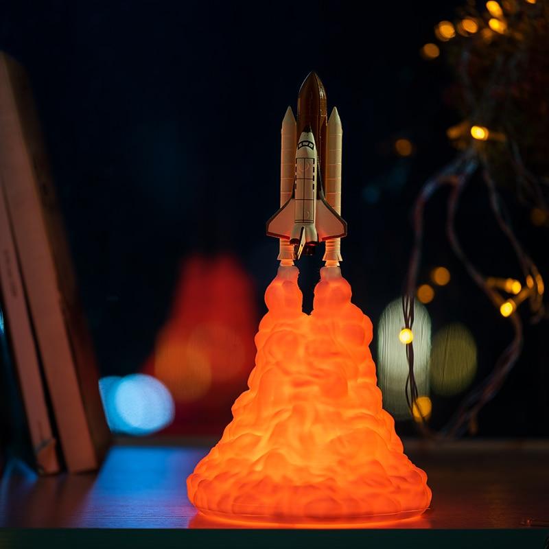 Rocket Lamp