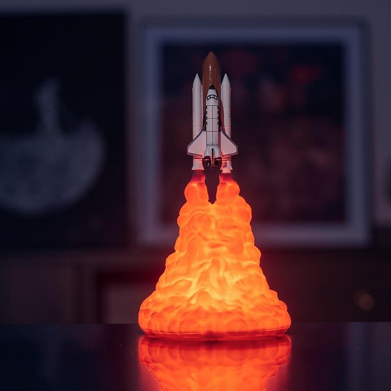 Rocket Lamp