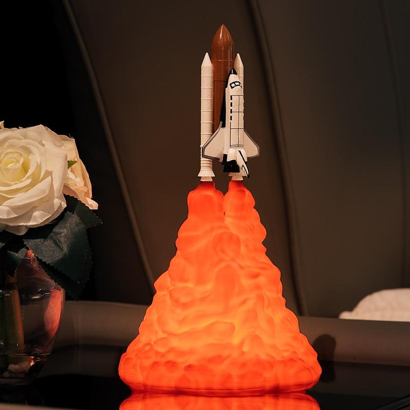 Rocket Lamp