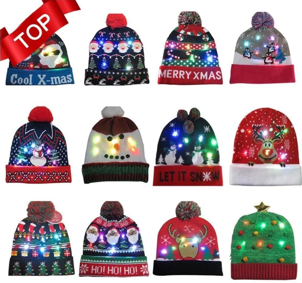 Crazy Christmas LED Hat