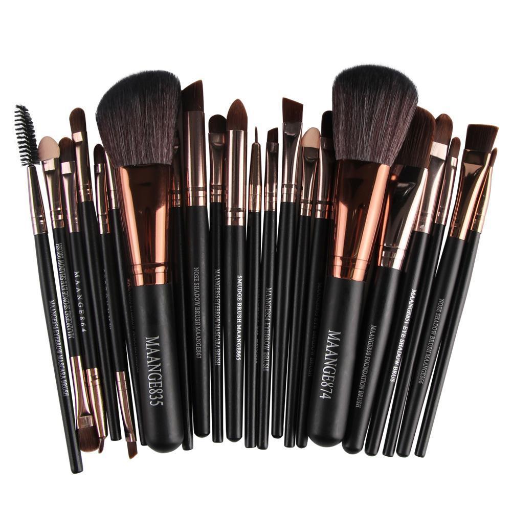 22 Piece Cosmetic Makeup Brush Set