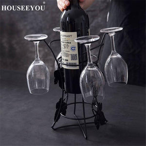 Elegant Wine Display