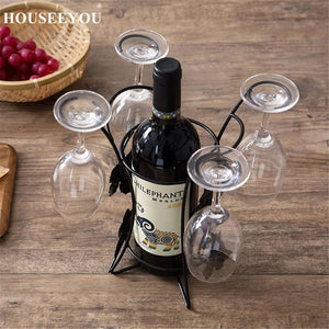 Elegant Wine Display