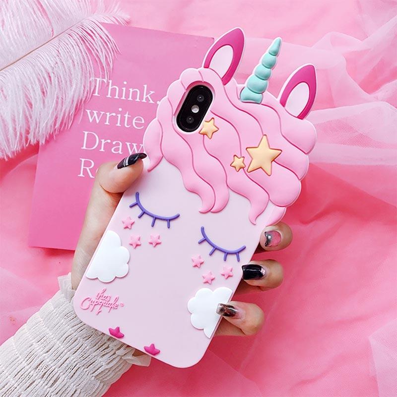 Pink Unicorn Phone Case