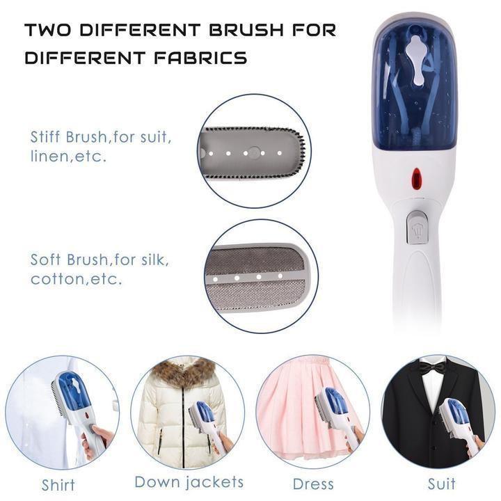 Upgrade Version: Portable Brush Steam Electric Iron