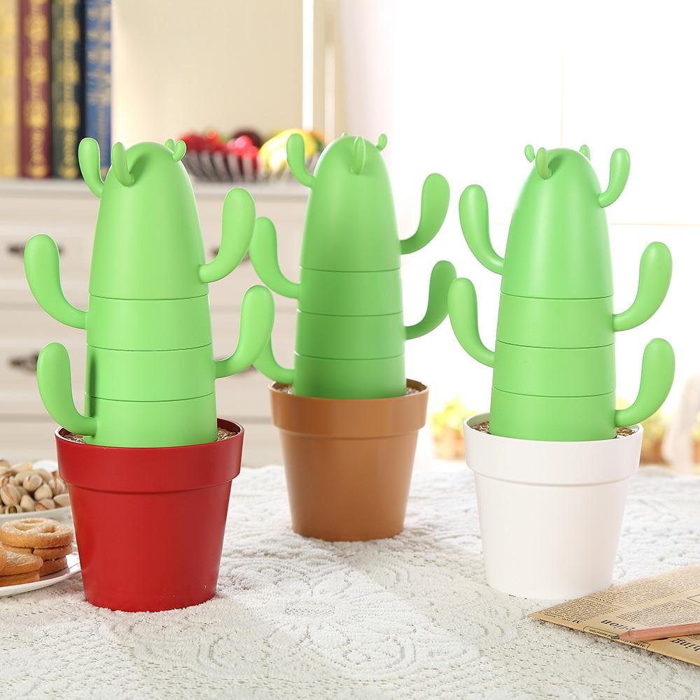 Stacking Cactus Mug Set