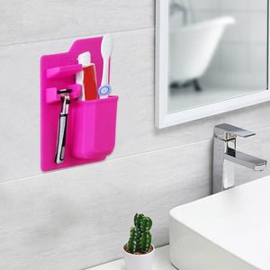 Sticky Silicone Bathroom Organizer