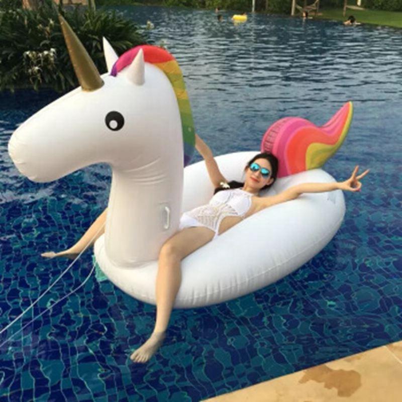 Giant Unicorn Inflatable Float