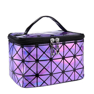 Shiny Cosmetic Glam Bag