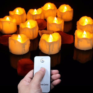 Remote-Controlled LED Candles