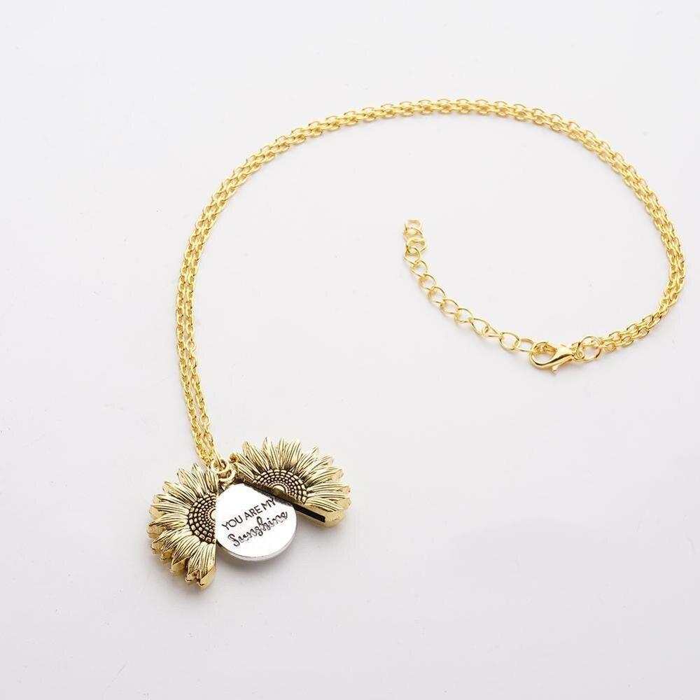 Sunflower Necklace