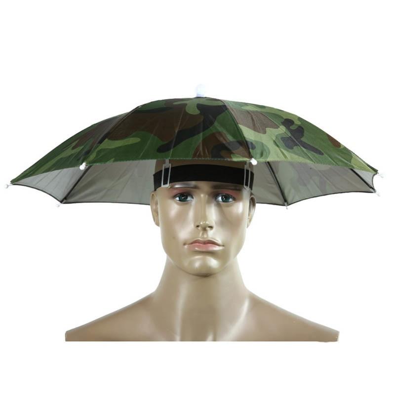 Hands-Free Umbrella Hat