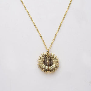 Sunflower Necklace