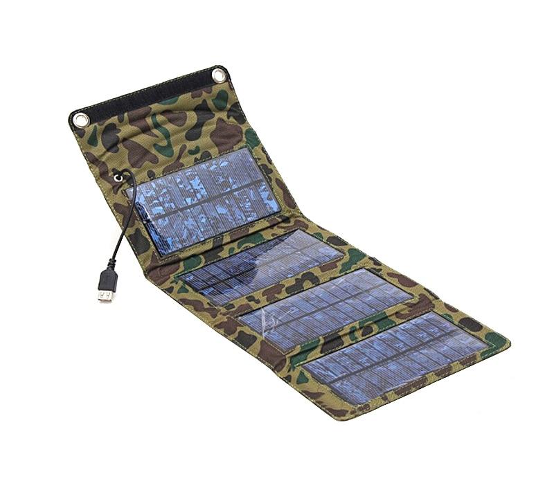 Portable Folding Solar Panel USB Charger