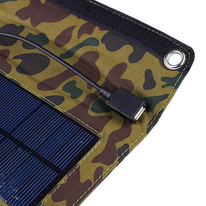 Portable Folding Solar Panel USB Charger