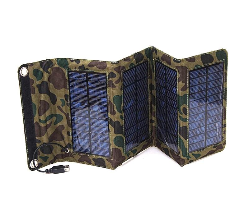 Portable Folding Solar Panel USB Charger