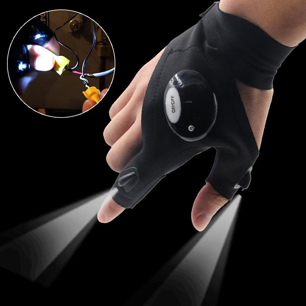 LED Flashlight Gloves