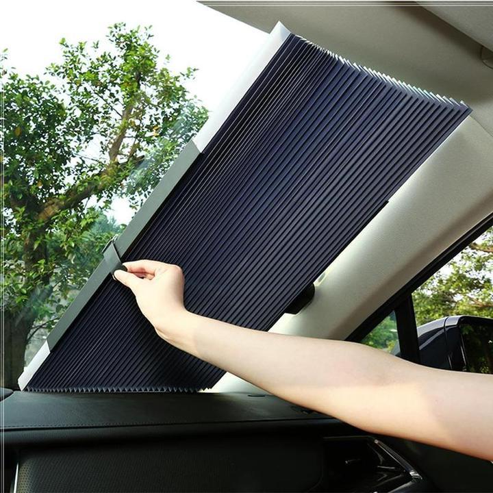 Car Retractable Curtain With UV Protection