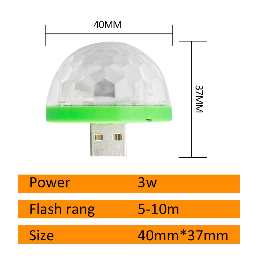 USB Mini Mushroom Light