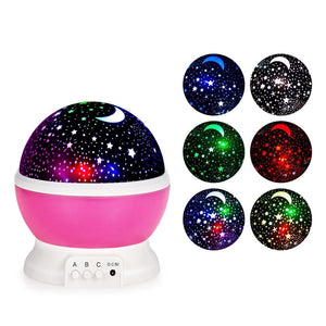 Starry Sky Night Light Projector