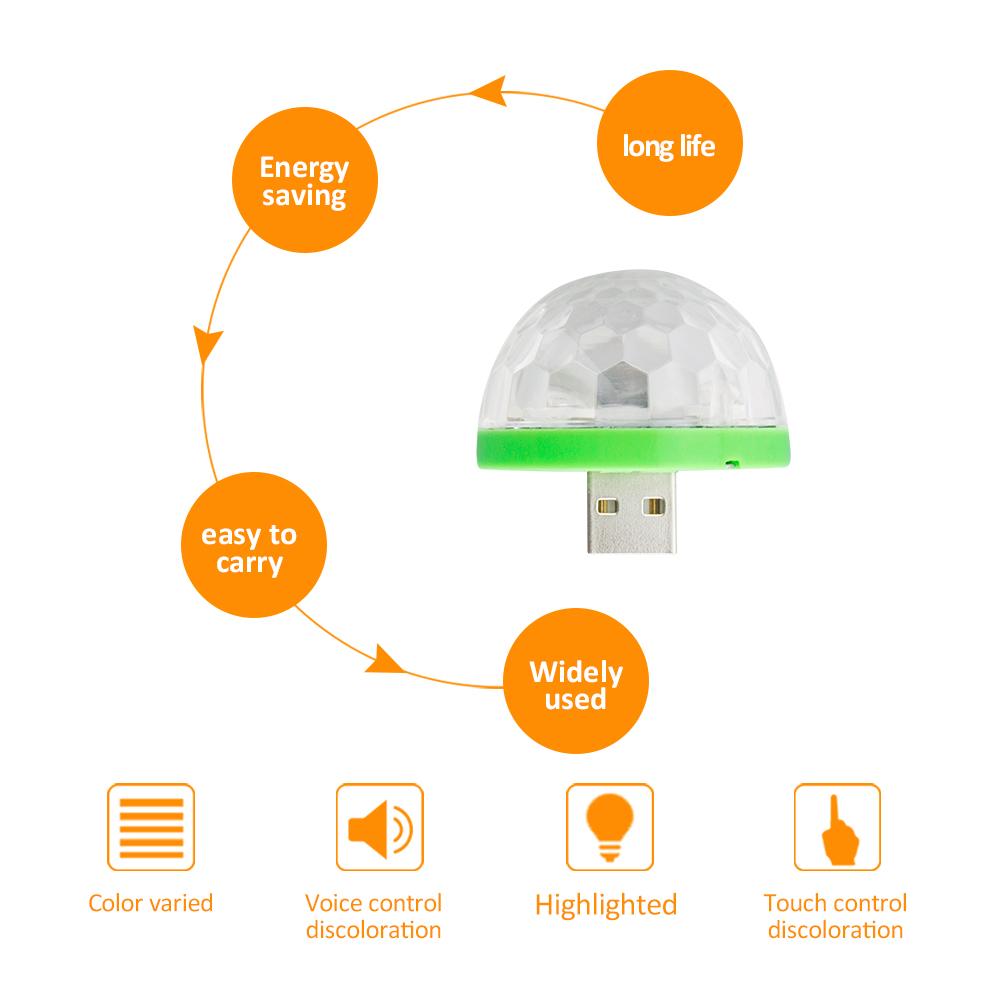 USB Mini Mushroom Light