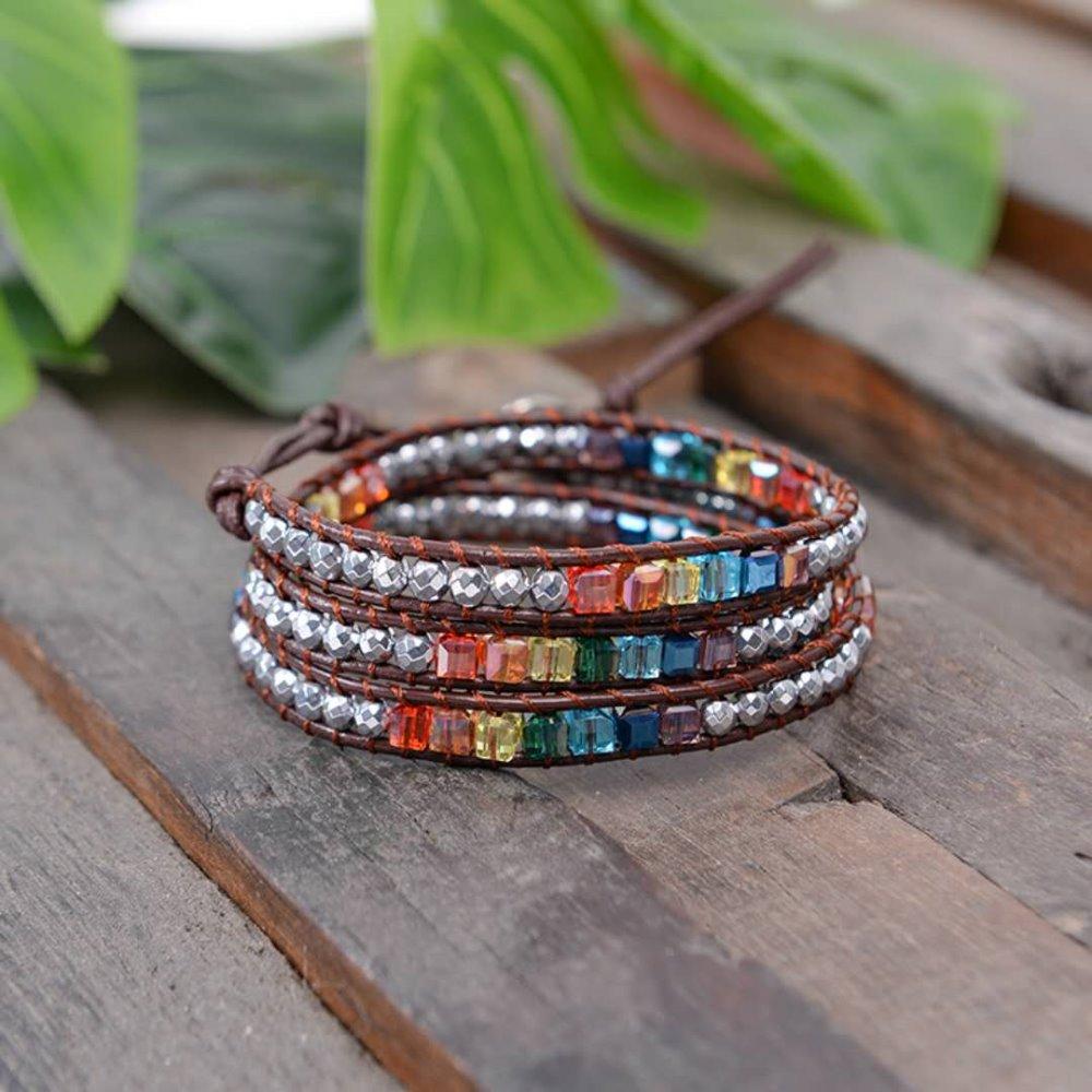 Leather Wrap Bracelet