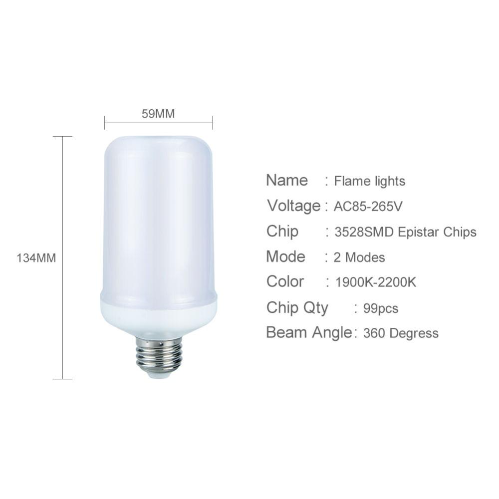 Flame Effect LED Bulb