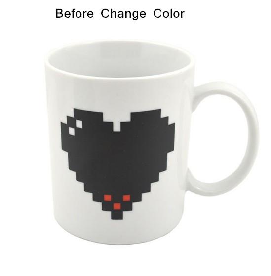 Heated Heart Mug