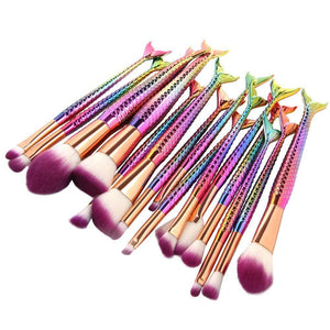 Mermaid Makeup Brushes