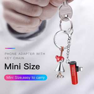 Keychain Headphone Adapter