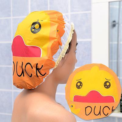 Reuseable Cartoon Shower Cap