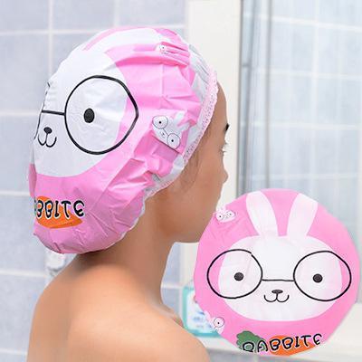 Reuseable Cartoon Shower Cap