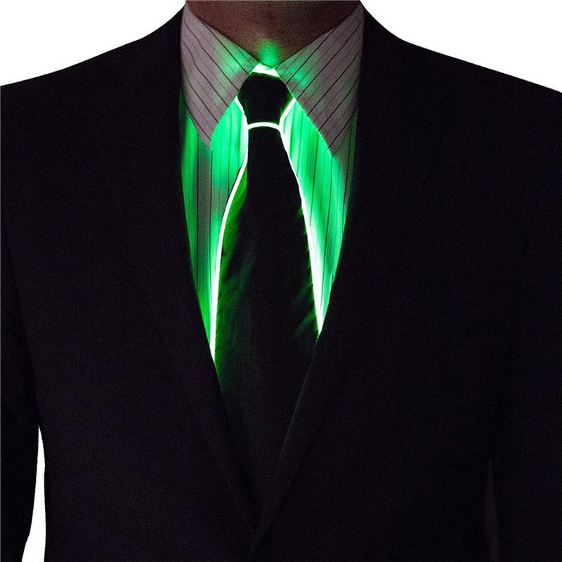 LED Strobing Neck Tie