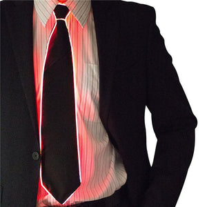 LED Strobing Neck Tie