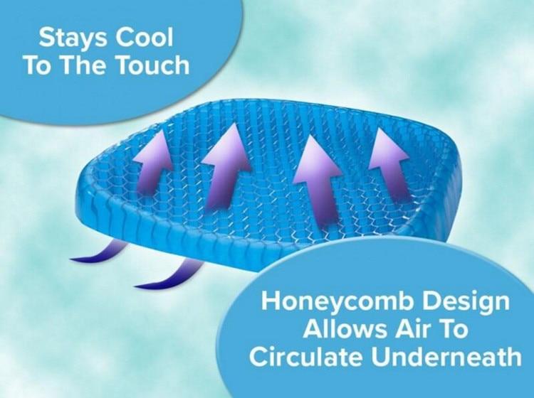 Squishy Gel Pad Seat Cushion