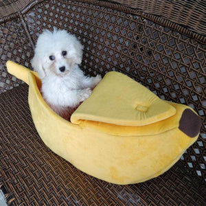 Pet Banana Bed