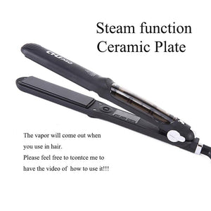 Professional Steam Hair Straightener