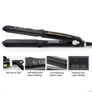 Professional Steam Hair Straightener