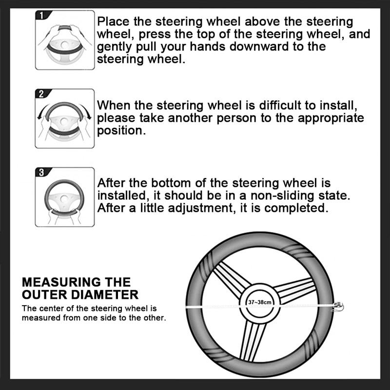 Cushioned Steering Wheel Cover