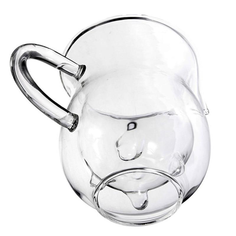 Double Glass Pitcher