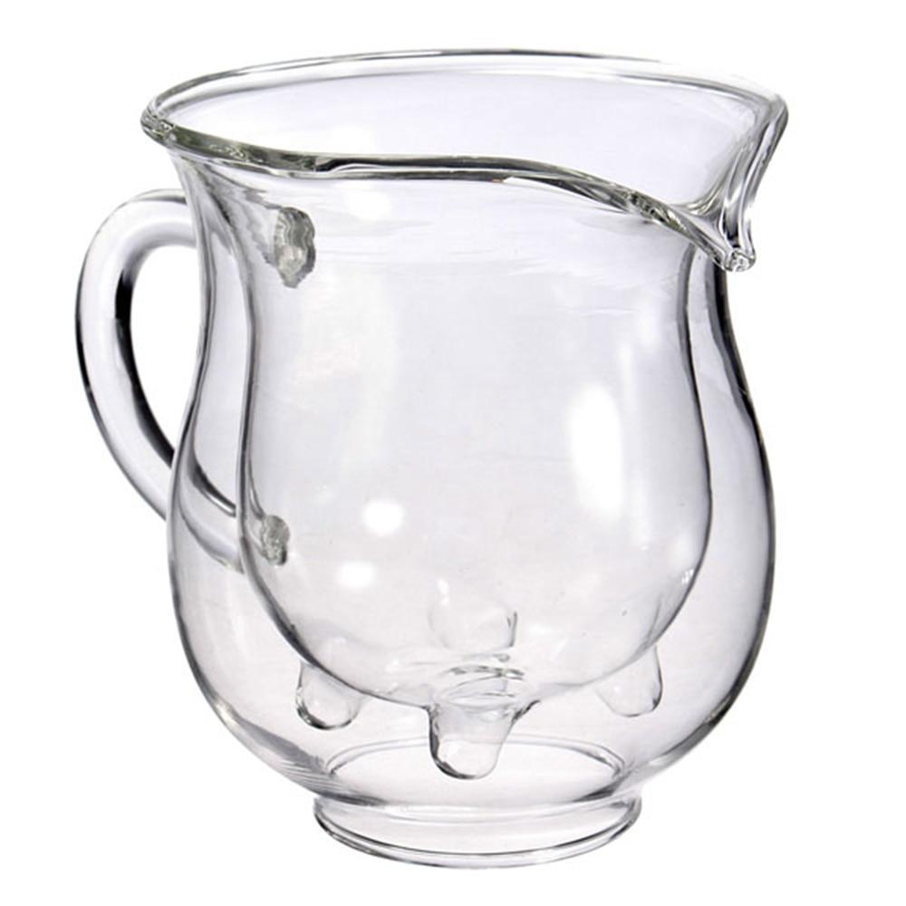 Double Glass Pitcher